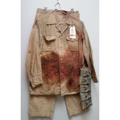 We Were Soldiers - Bloodied and Battle Damaged Uniform and Gunbelt